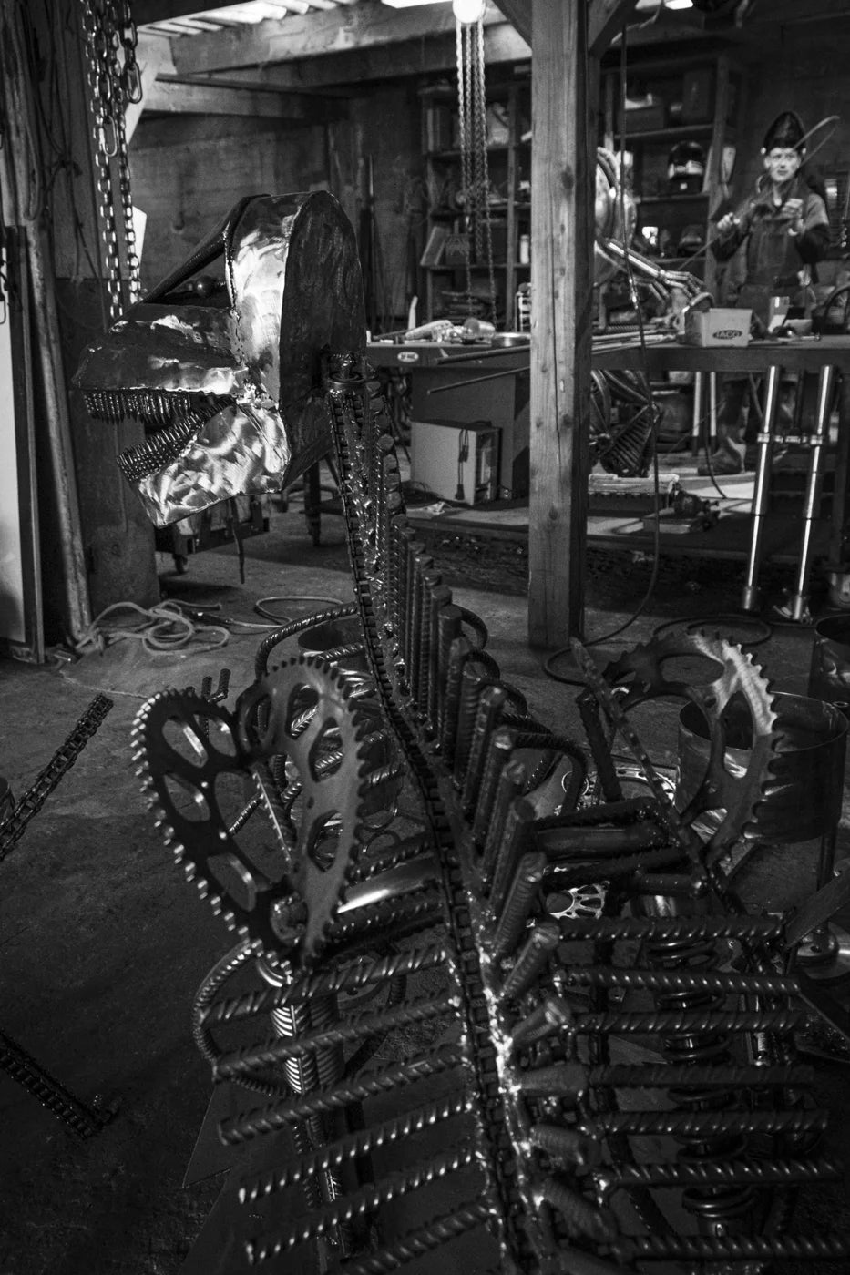 Une créature en construction