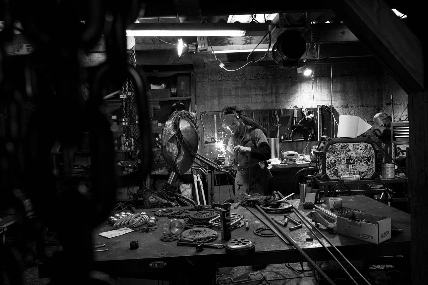 Au cœur de l’atelier